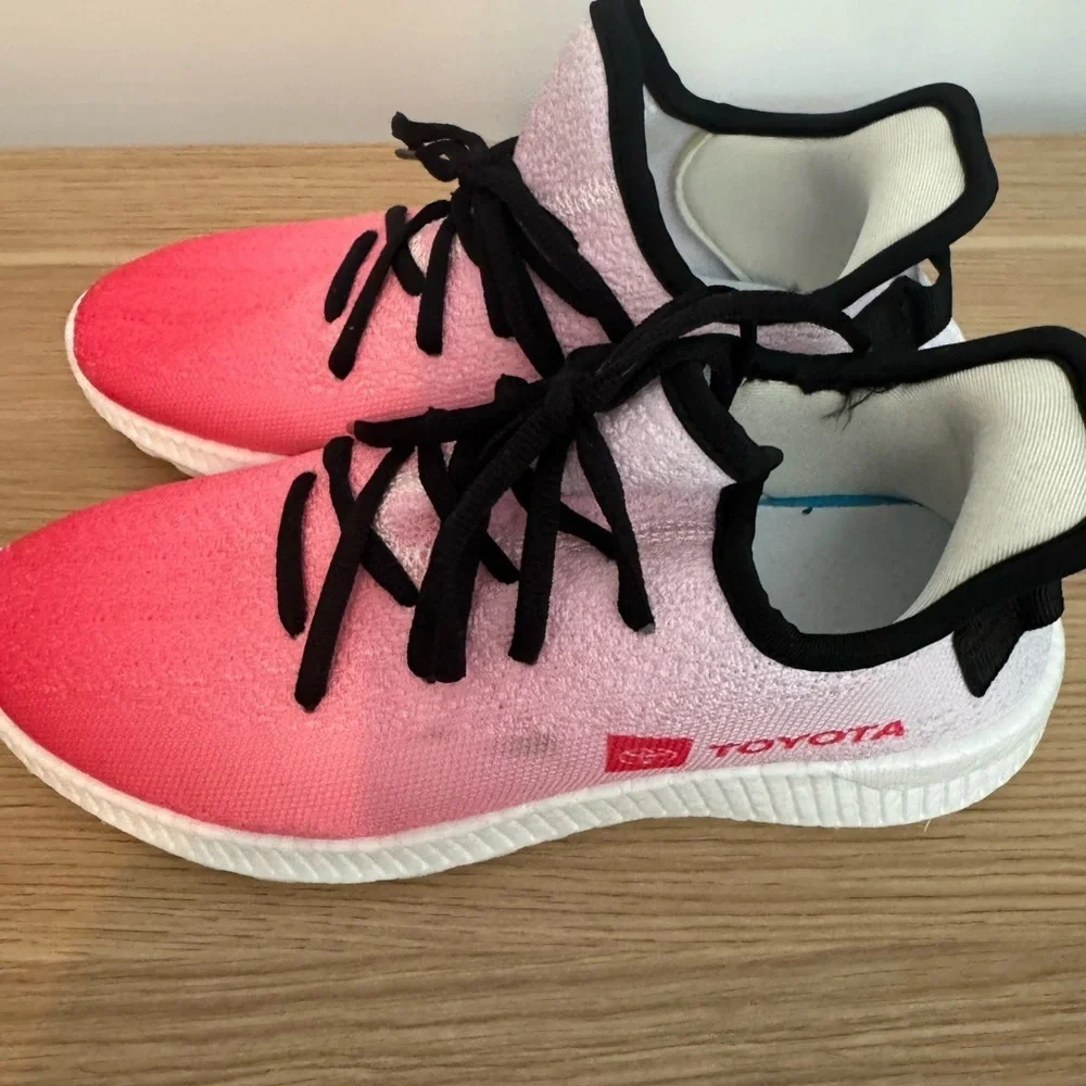 Toyota women’s  Sneakers - Pink and White